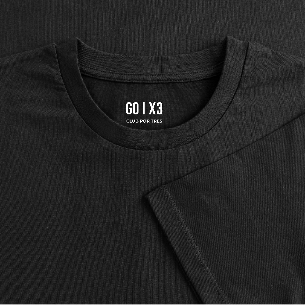 Por Tres Vertical – Off-Court Dark Edition – Men - black