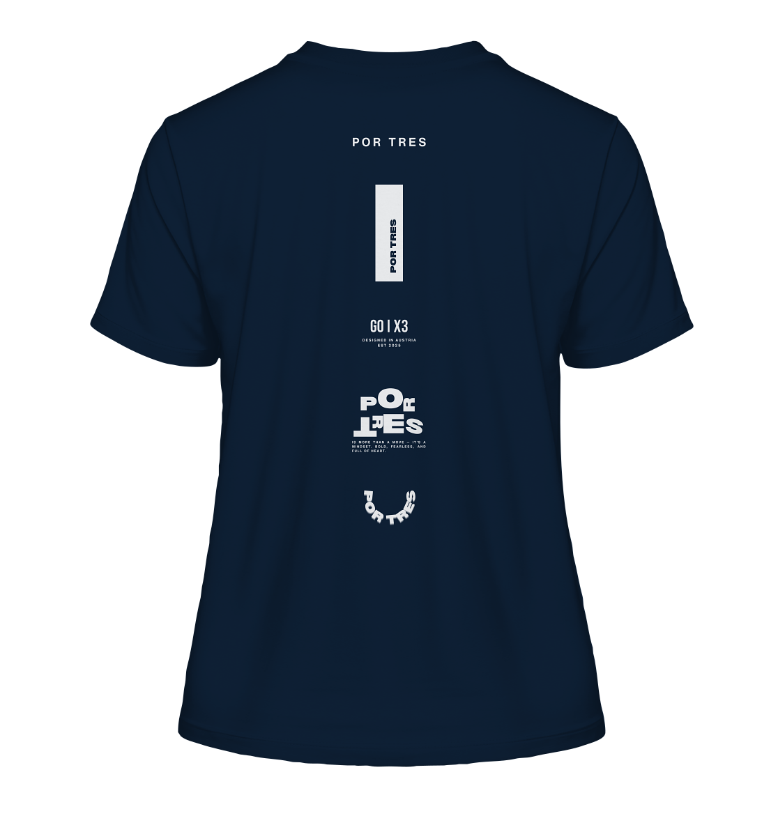 The Backhand – Ladies Fitted T-Shirt