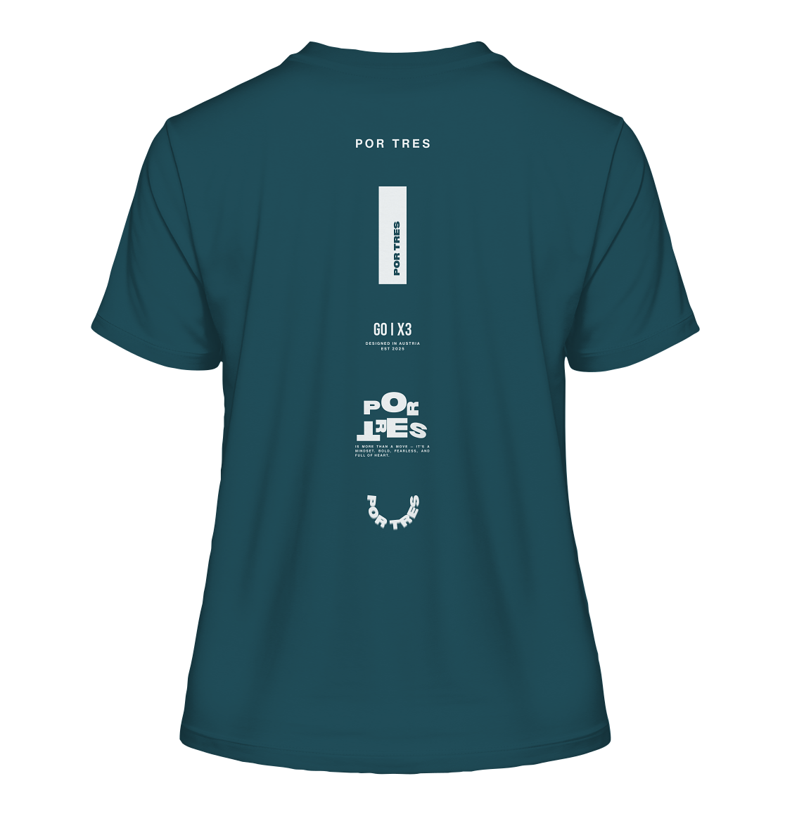 The Backhand – Ladies Fitted T-Shirt