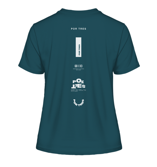 The Backhand – Ladies Fitted T-Shirt