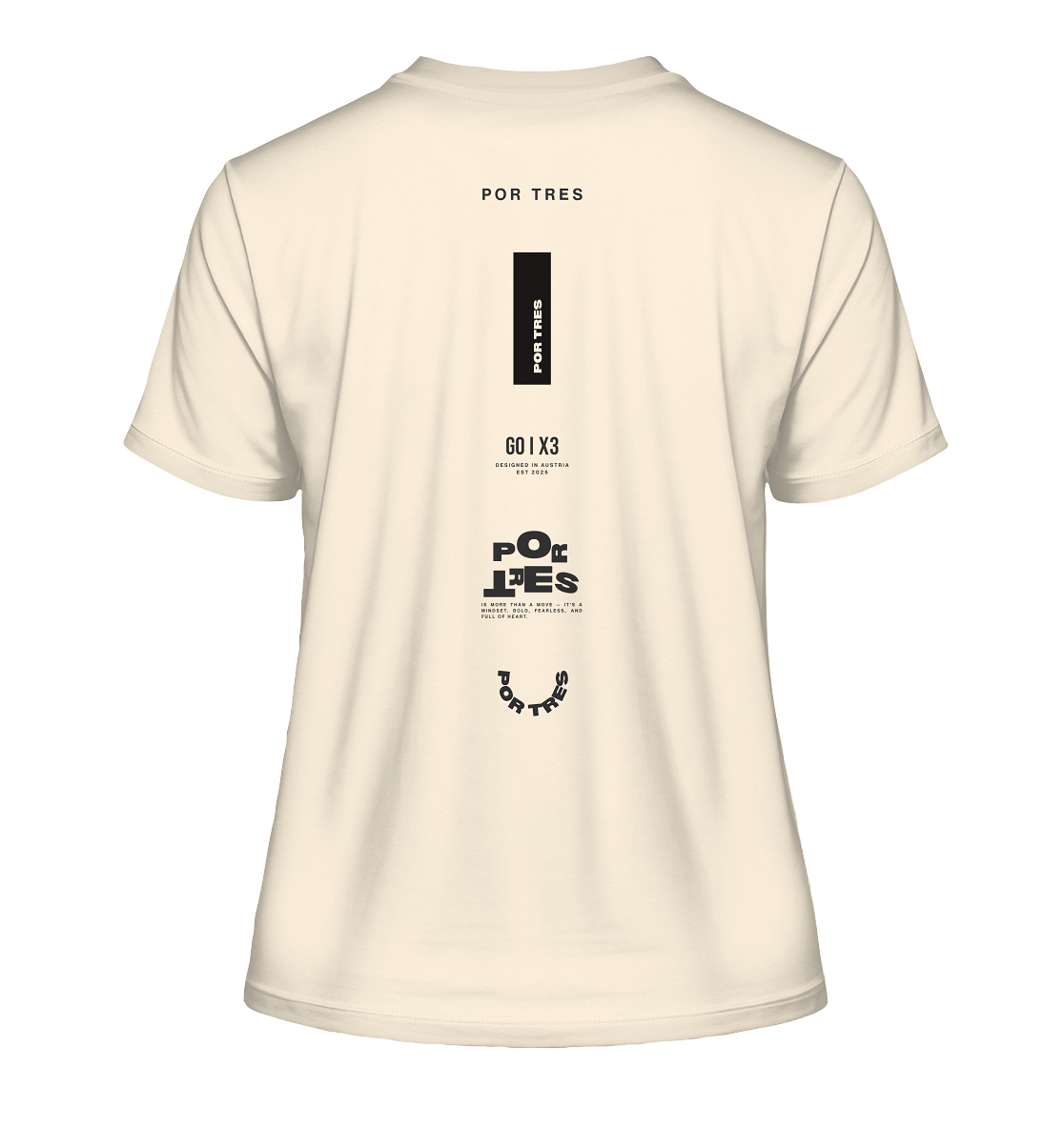 The Backhand – Ladies Fitted T-Shirt