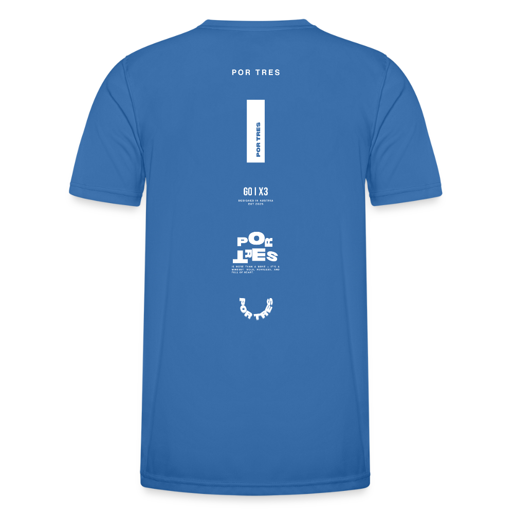 The Backhand – On-Court Dark Edition – Men - royal blue