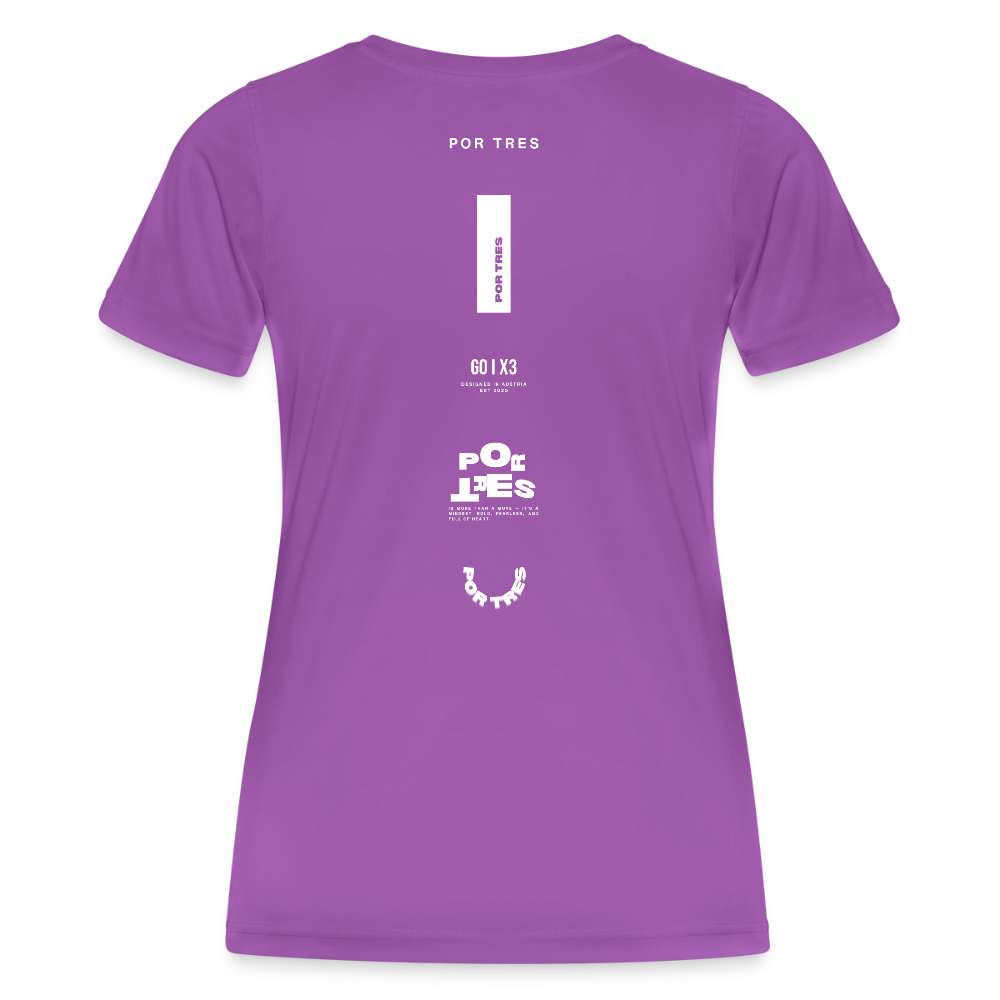 The Backhand – On-Court Dark Edition – Women - purple