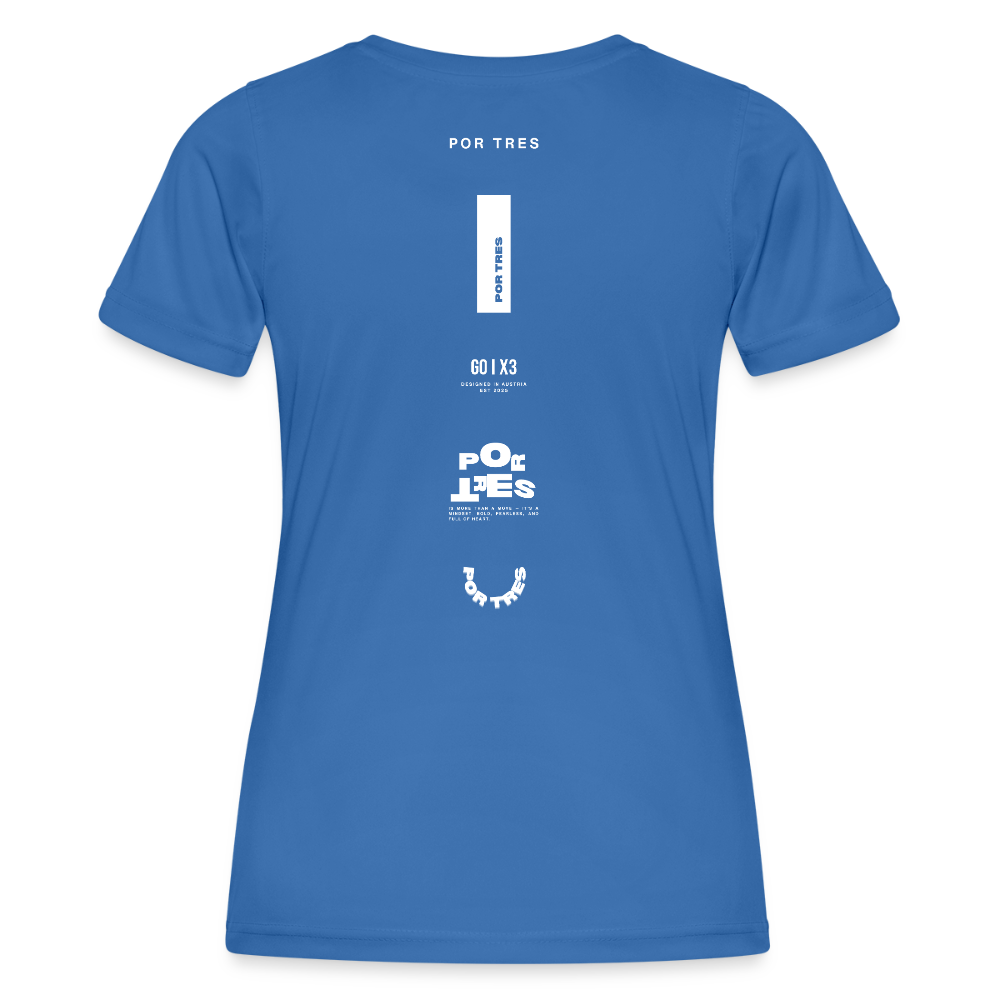 The Backhand – On-Court Dark Edition – Women - royal blue