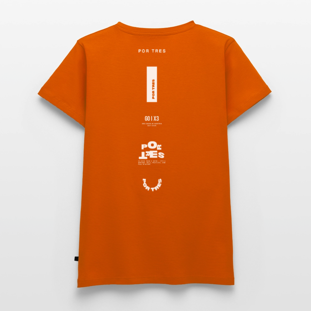 The Backhand – Off-Court Dark Edition – Women - orange 