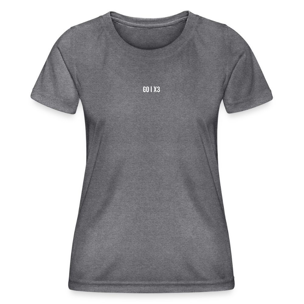 The Backhand – On-Court Dark Edition – Women - dark melange 