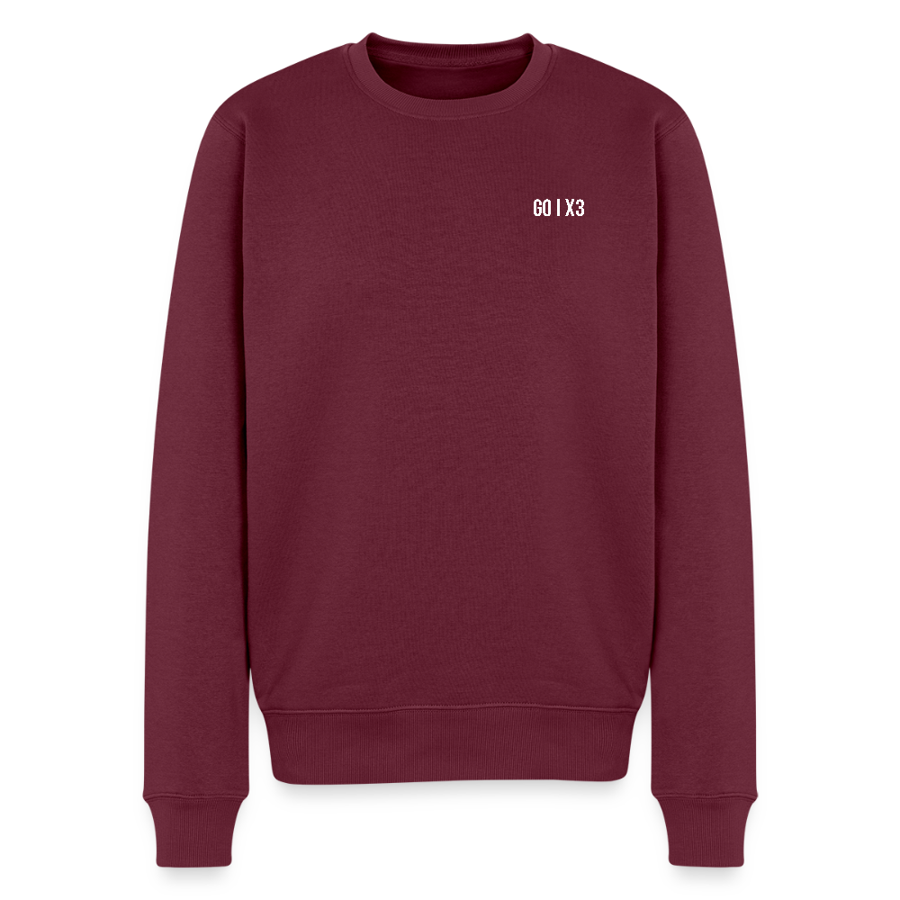 Por Tres Vertical – Off-Court Dark Edition – Men - burgundy