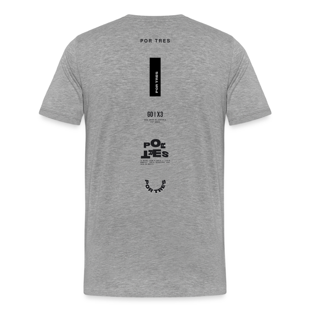 The Backhand – Off-Court Light Edition – Men - heather grey