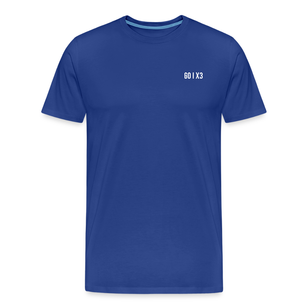 Por Tres Vertical – Off-Court Dark Edition – Men - royal blue