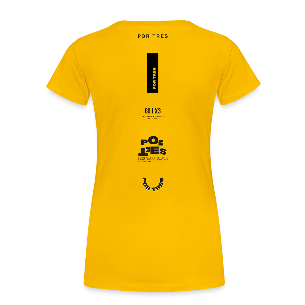 The Backhand – Off-Court Light Edition – Women - sun yellow