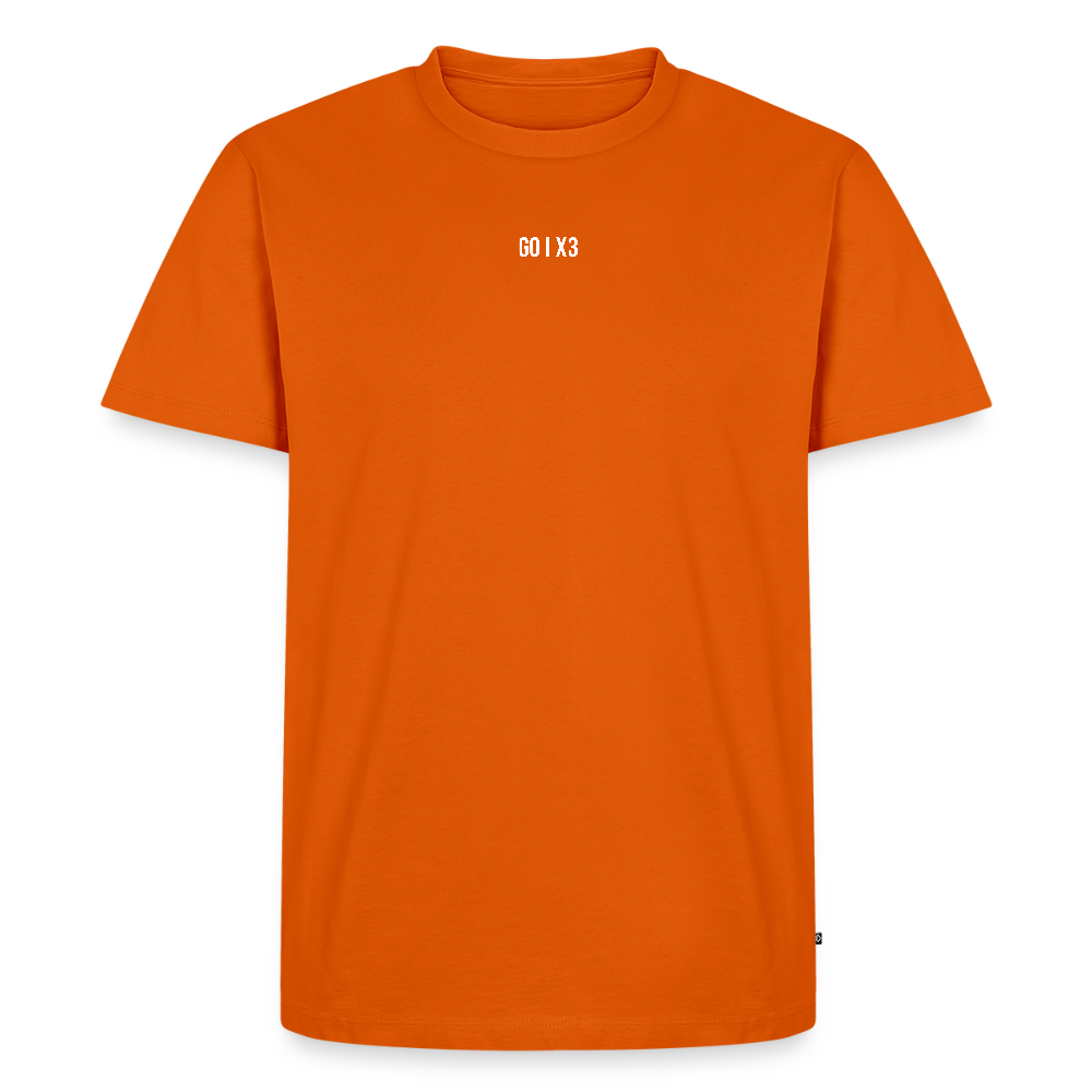 The Backhand – Off-Court Dark Edition – Men - orange 