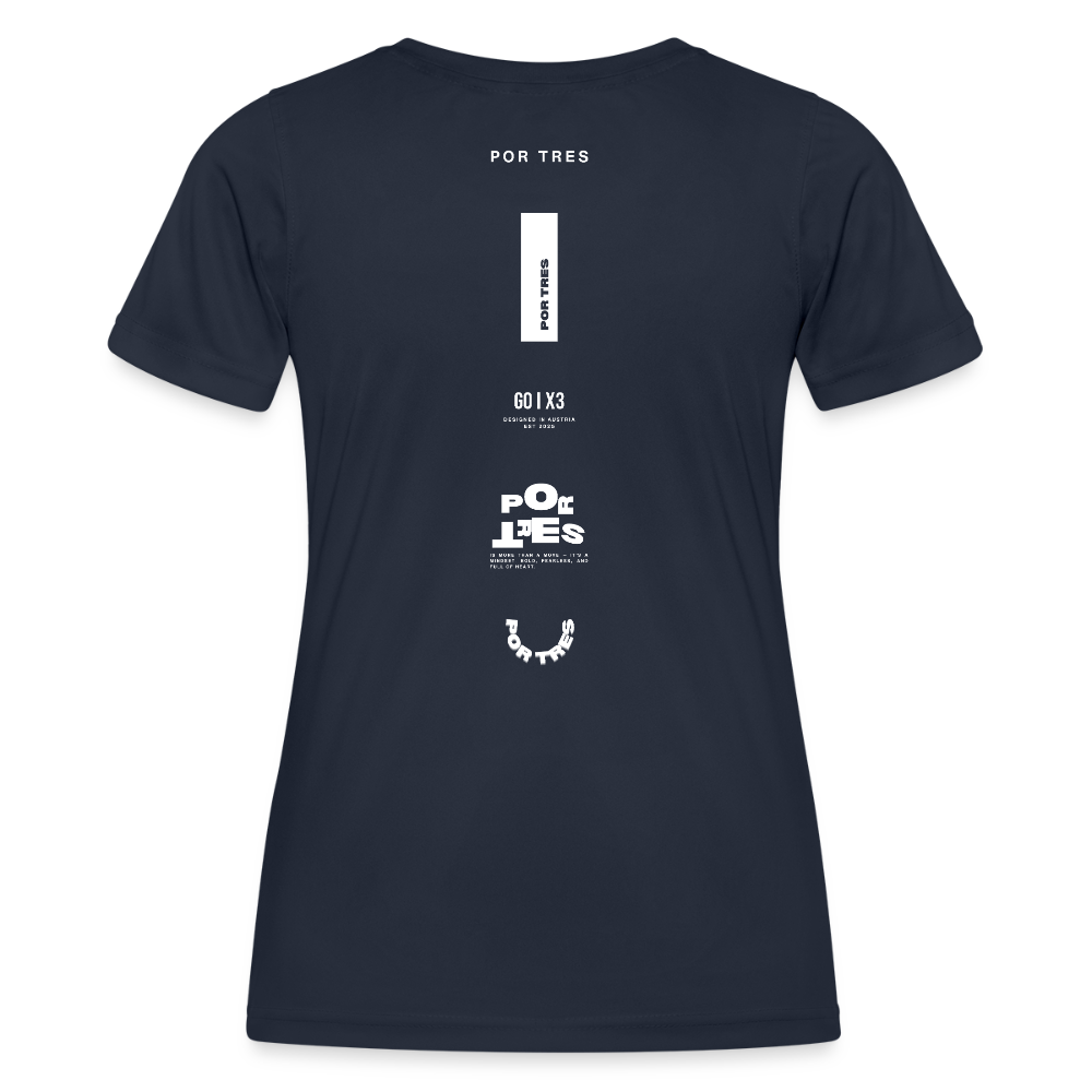 The Backhand – On-Court Dark Edition – Women - navy