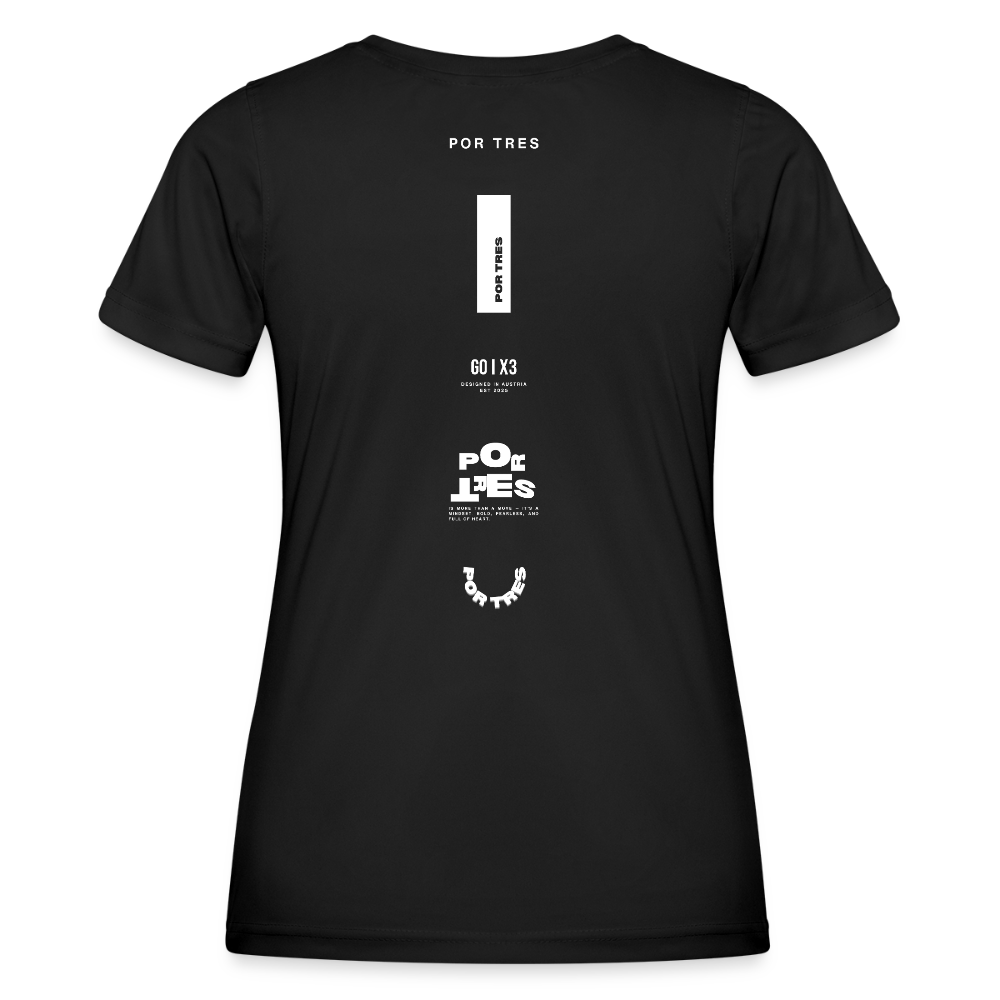 The Backhand – On-Court Dark Edition – Women - black