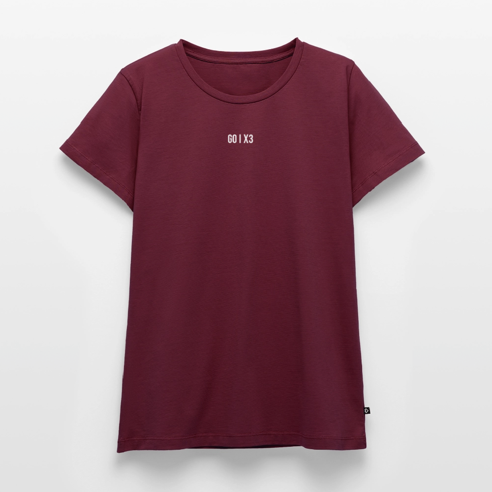 The Backhand – Off-Court Dark Edition – Women - burgundy