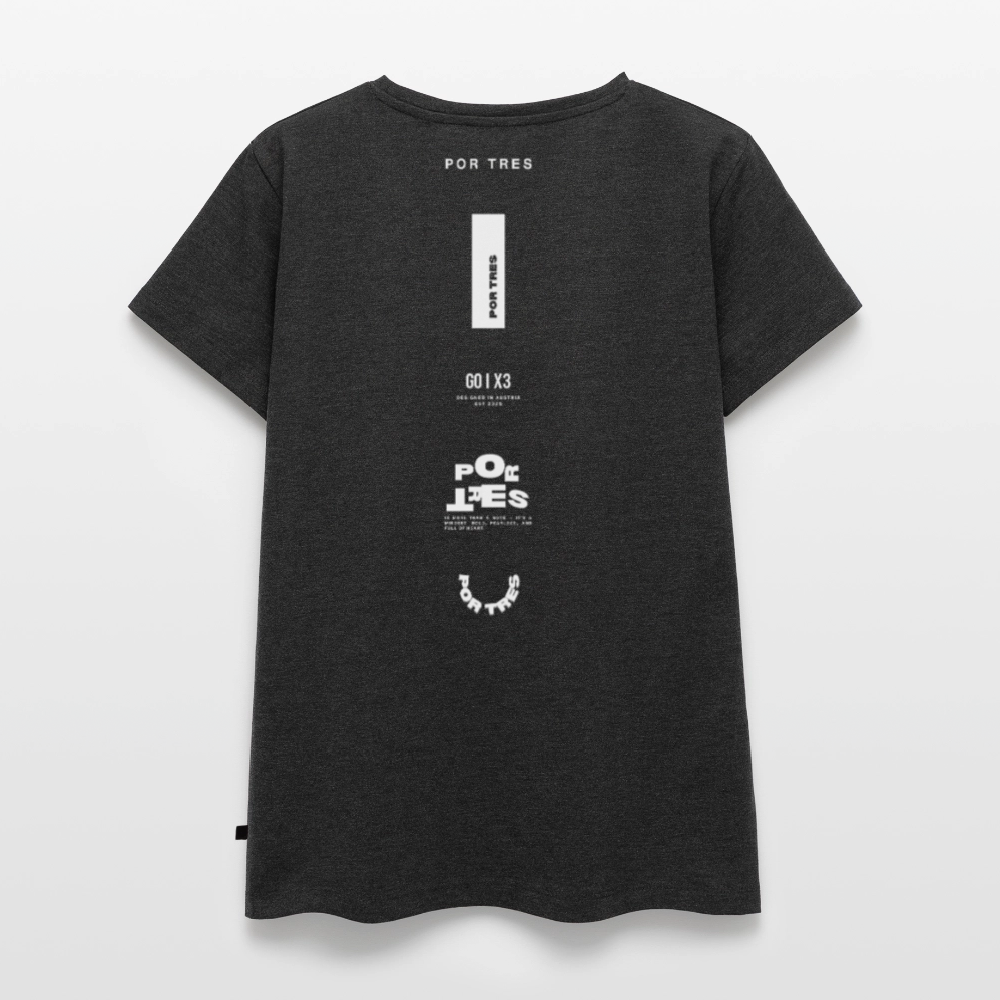 The Backhand – Off-Court Dark Edition – Women - heather anthracite