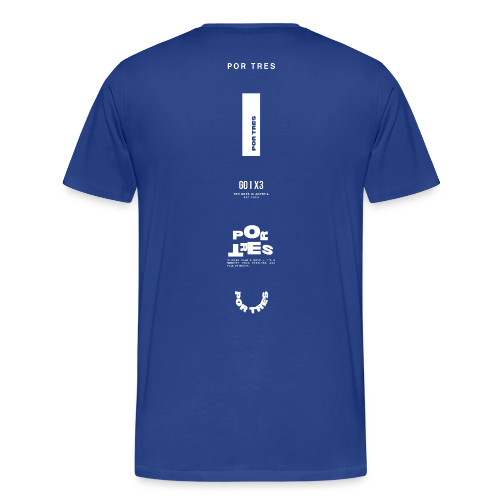 The Backhand – Off-Court Dark Edition – Men - royal blue