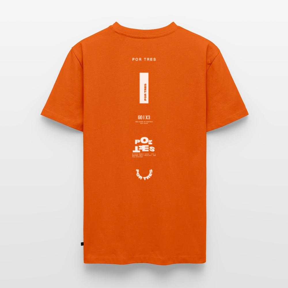 The Backhand – Off-Court Dark Edition – Men - orange 