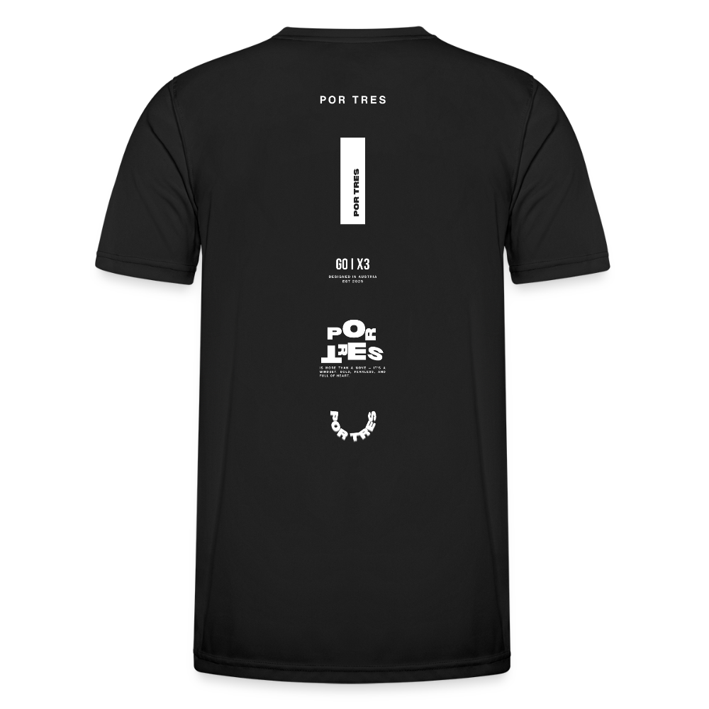 The Backhand – On-Court Dark Edition – Men - black