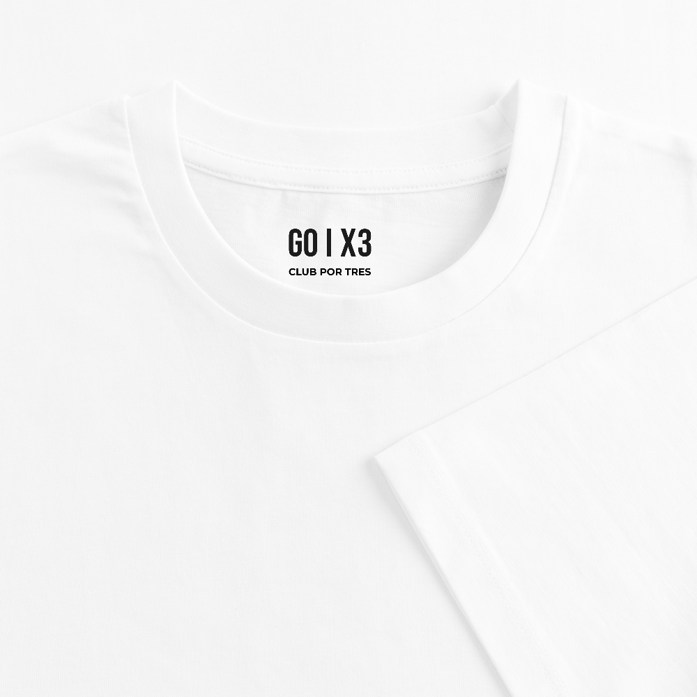 Por Tres Vertical – Off-Court Light Edition – Men - white