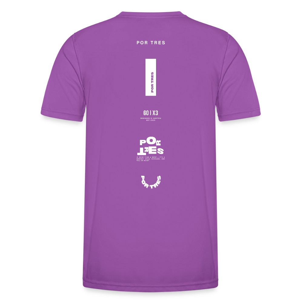 The Backhand – On-Court Dark Edition – Men - purple