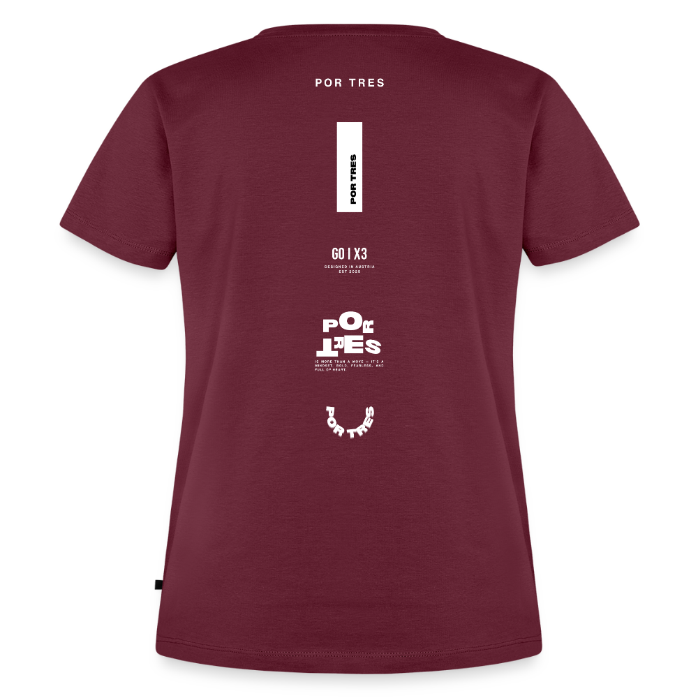 The Backhand – Off-Court Edition – Women - burgundy