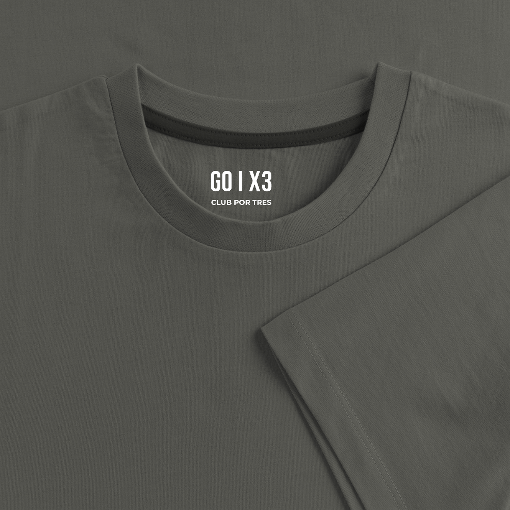 Por Tres Vertical – Off-Court Dark Edition – Men - asphalt