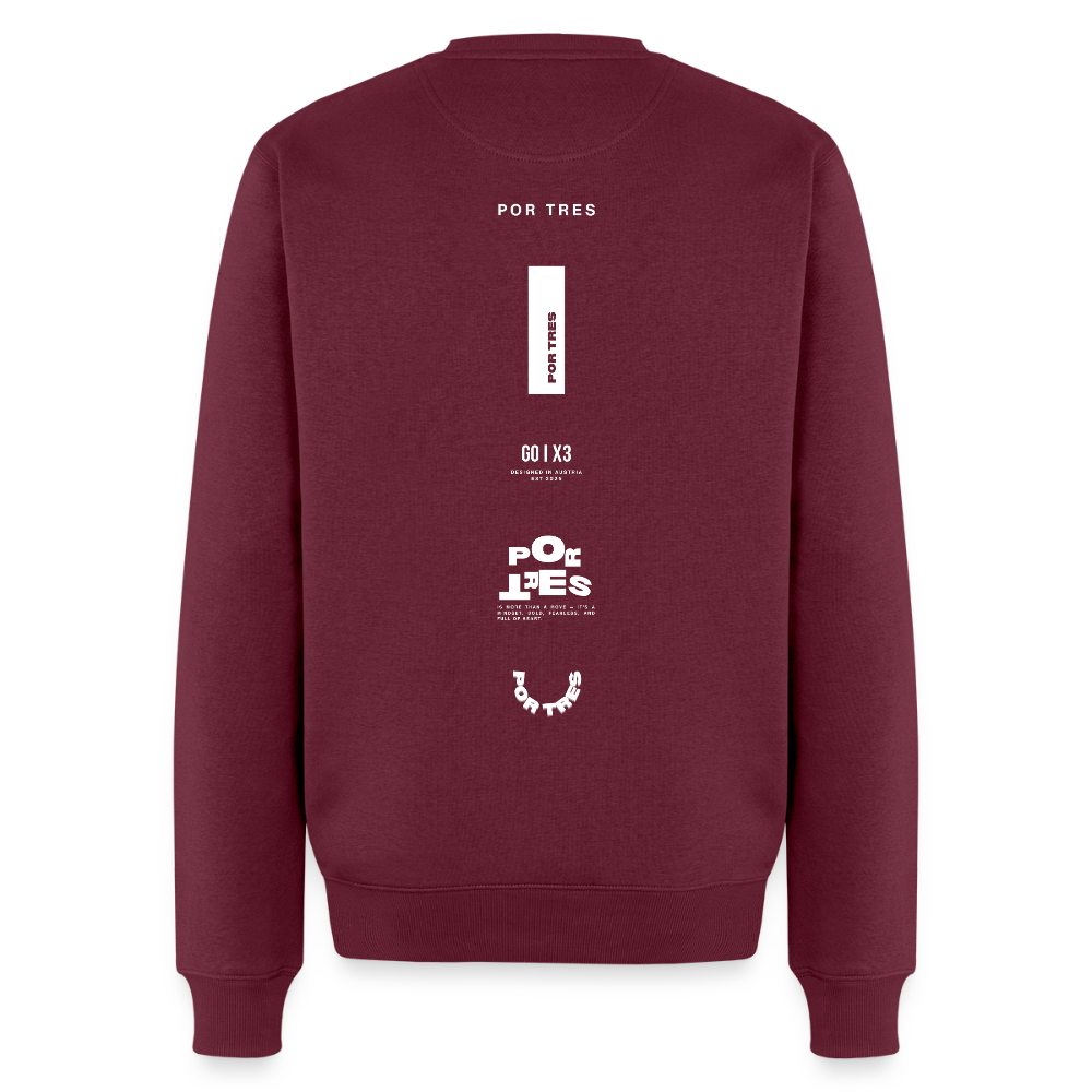 The Backhand – Off-Court Dark Edition – Men - burgundy