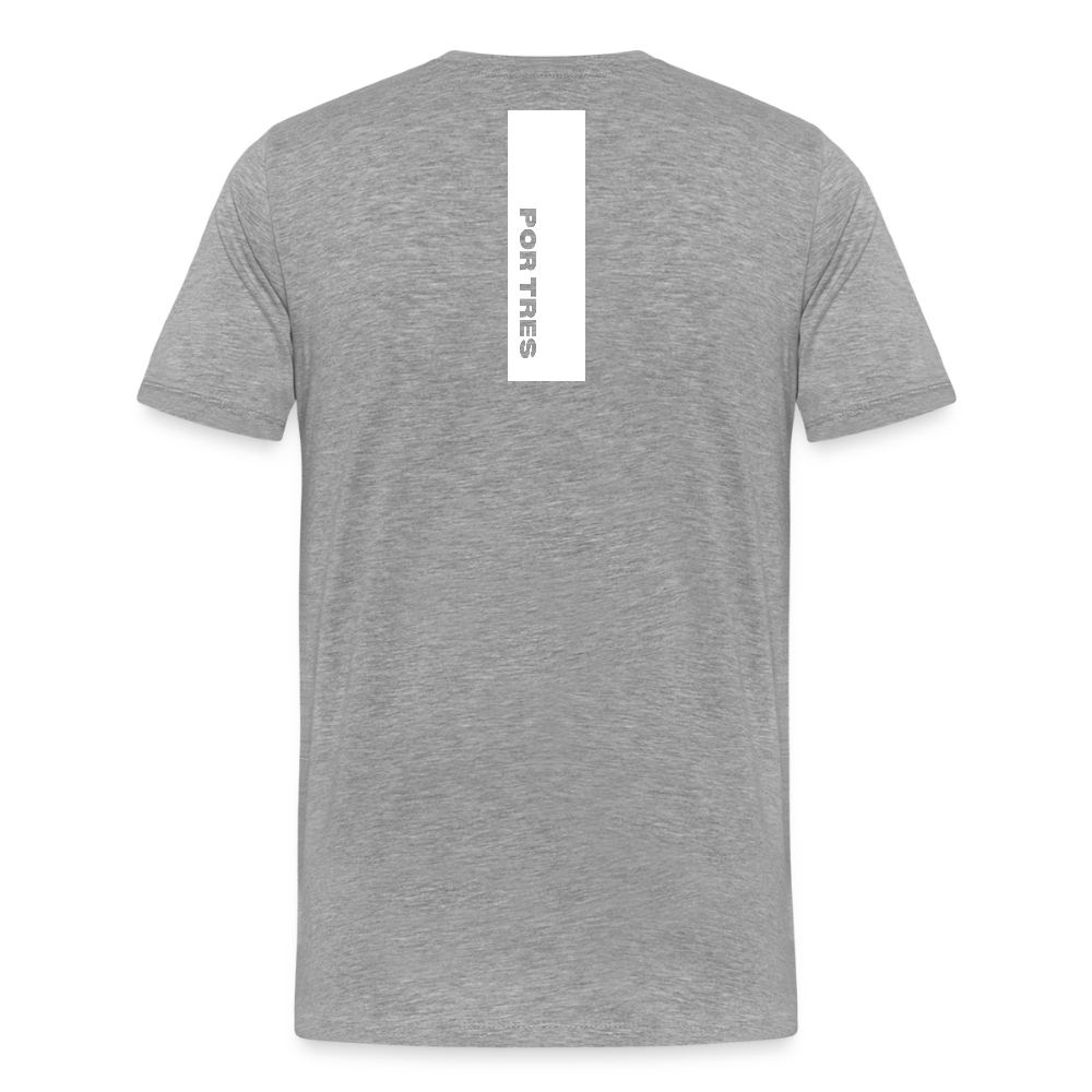 Por Tres Vertical – Off-Court Dark Edition – Men - heather grey