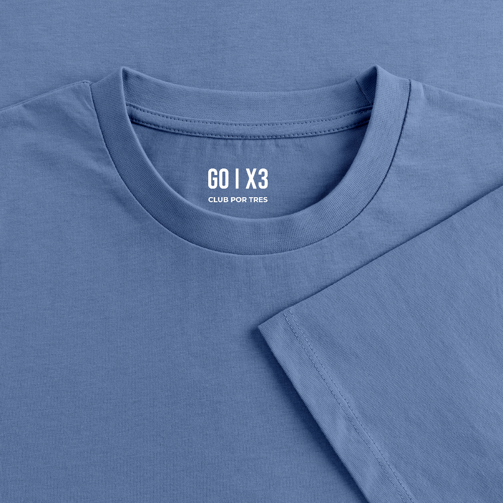 Por Tres Vertical – Off-Court Dark Edition – Men - stone blue