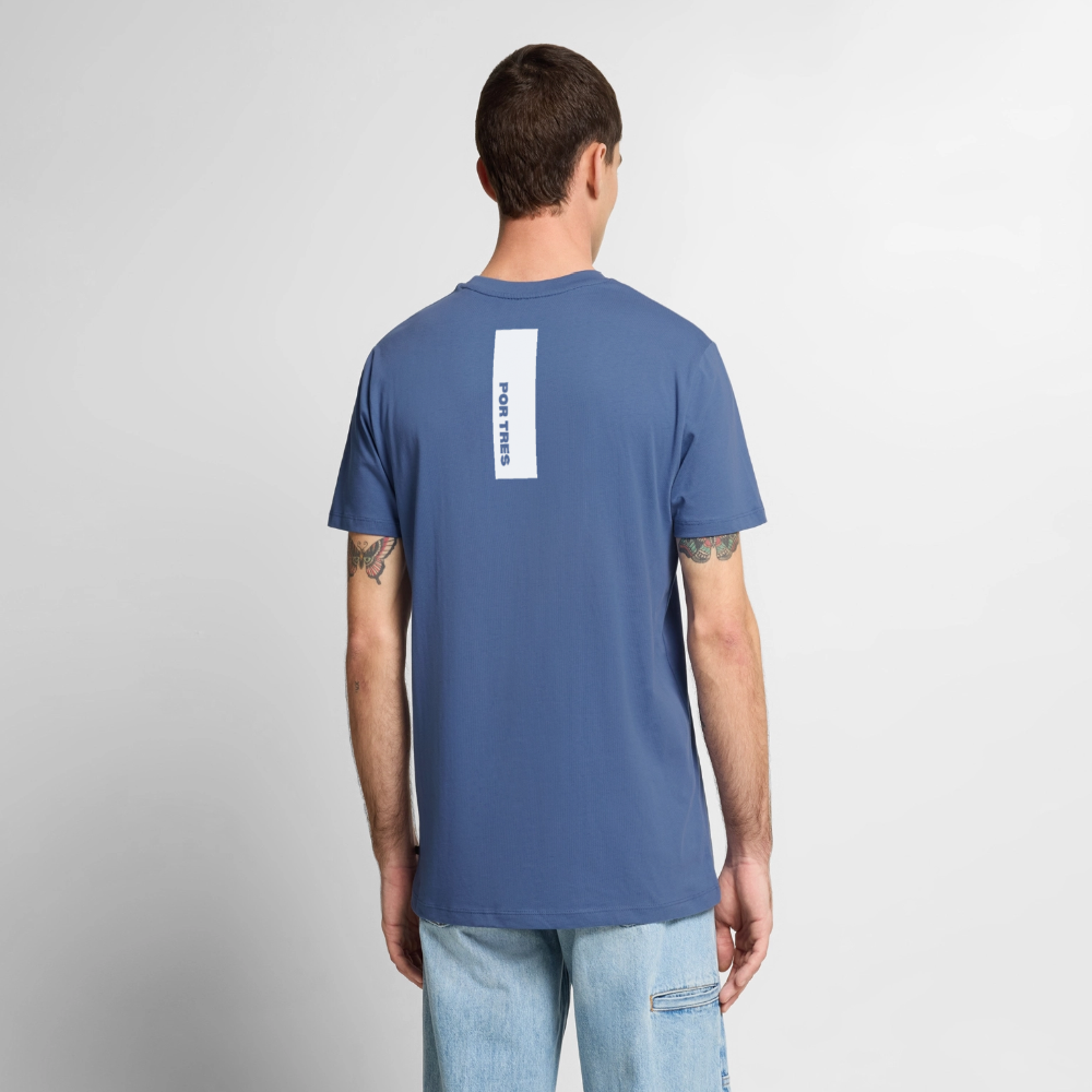 Por Tres Vertical – Off-Court Dark Edition – Men - stone blue