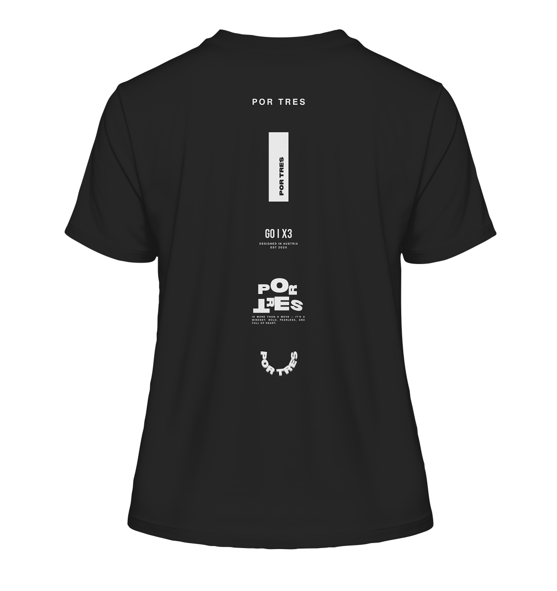 The Backhand – Ladies Fitted T-Shirt
