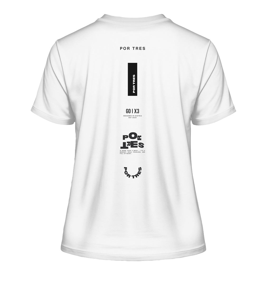 The Backhand – Ladies Fitted T-Shirt
