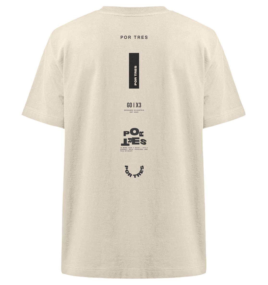 The Backhand – Oversized Unisex T-Shirt