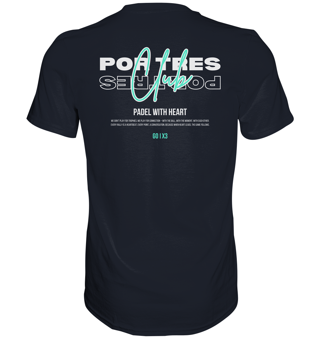 Padel With Heart – Classic Unisex T-Shirt