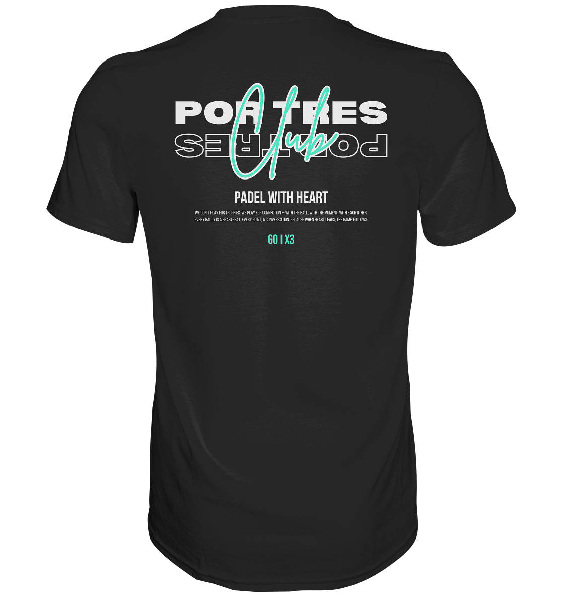 Padel With Heart – Classic Unisex T-Shirt