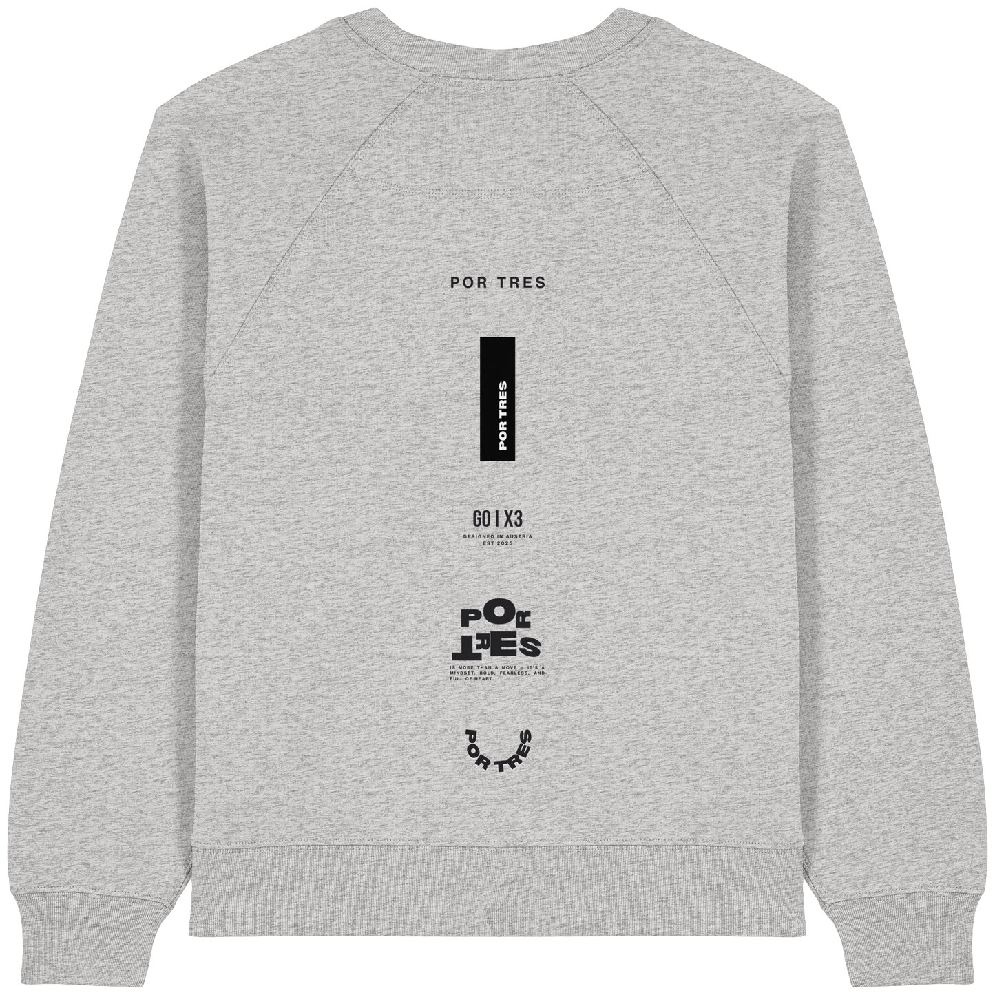 The Backhand – Ladies Raglan Sweatshirt