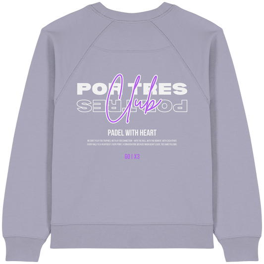 Padel With Heart – Ladies Raglan Sweatshirt