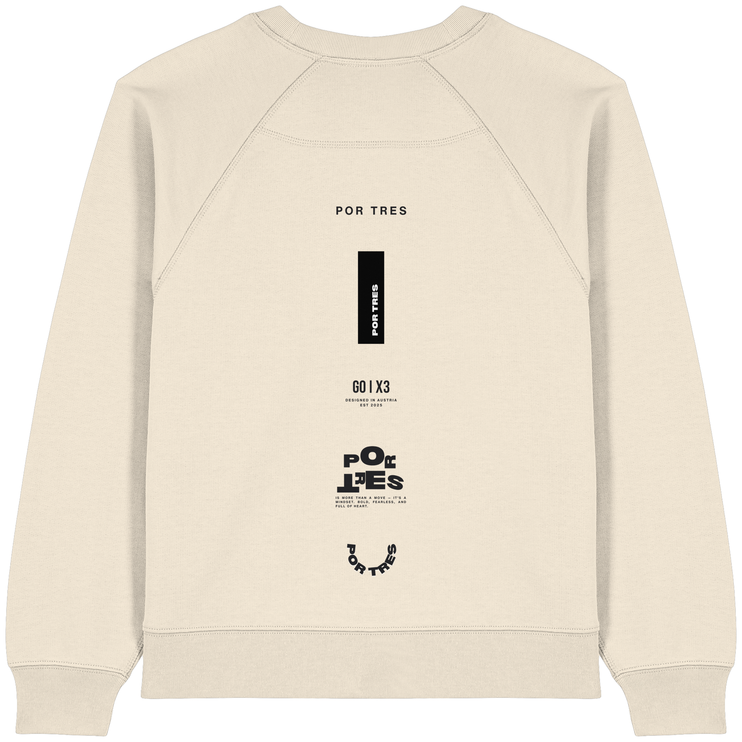 The Backhand – Ladies Raglan Sweatshirt