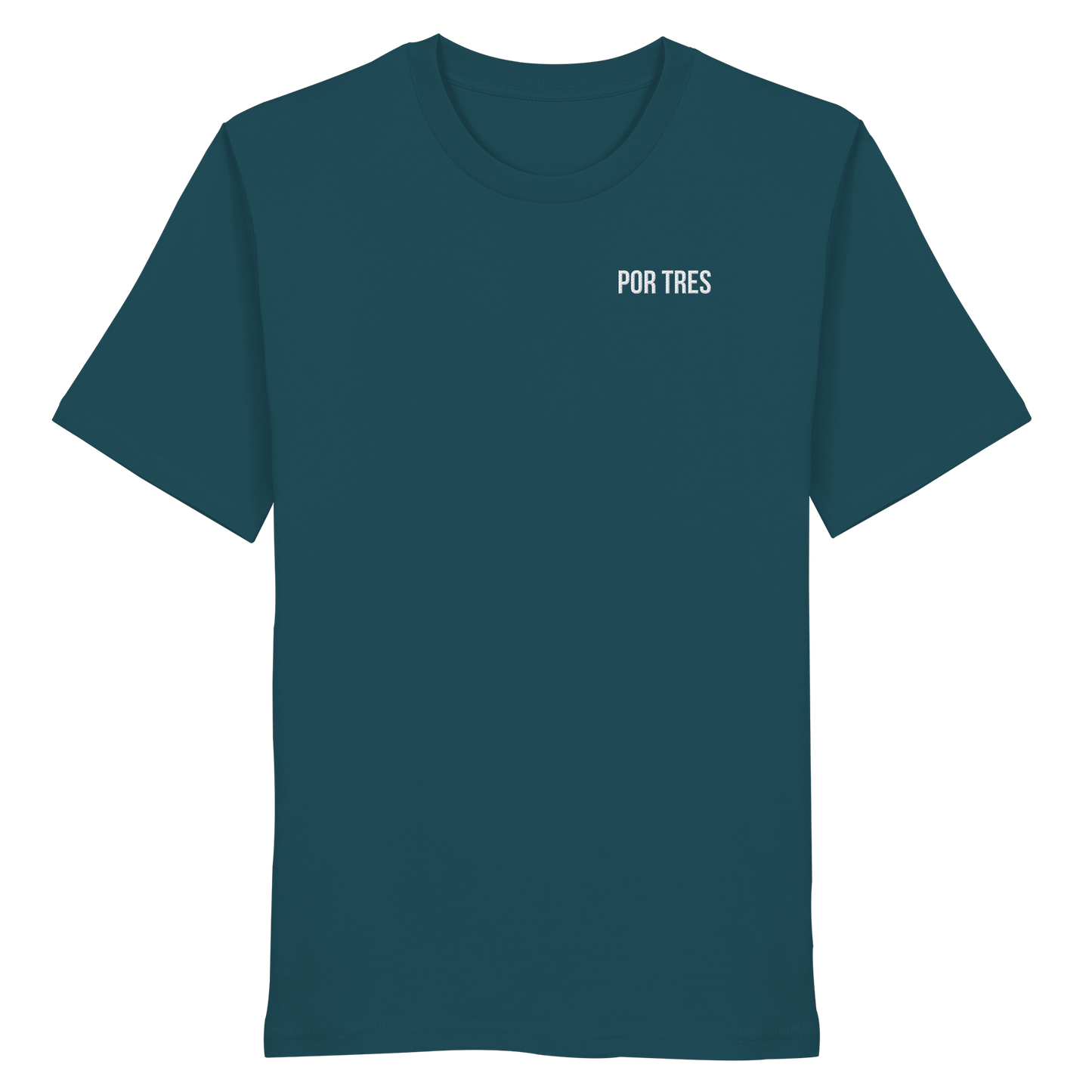 Por Tres Minimal – Dark T-Shirt (Stick)